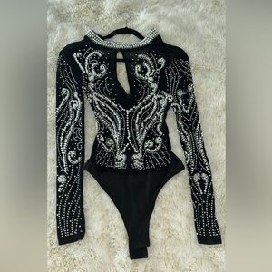 Dressy Studded Onesie